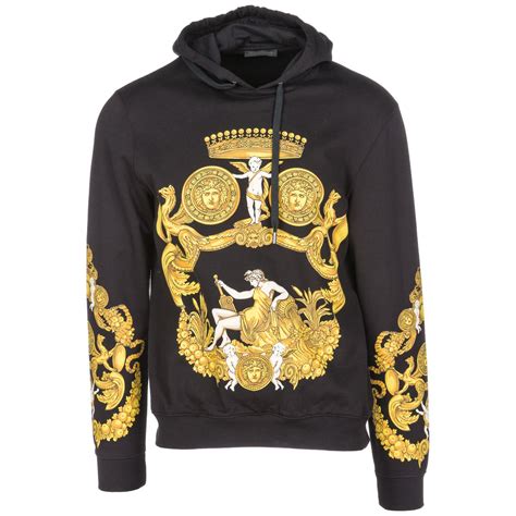 versace mens hoodies